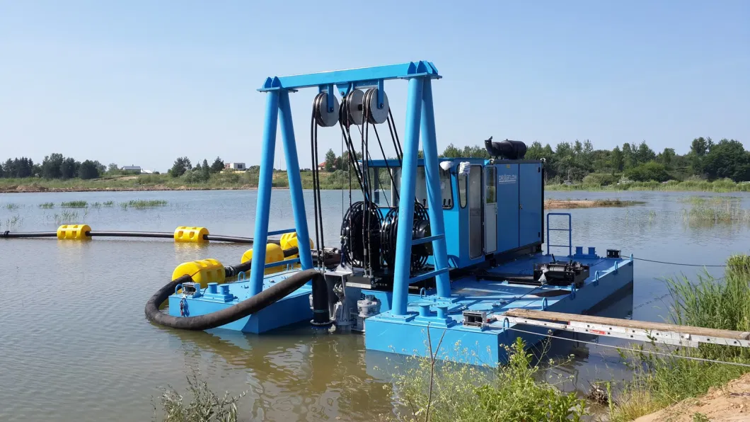 High Concentration Conveying Submersible Slurry Pump for Land Reclamation (1000 m&sup3; /h, 55m, 80 kW)