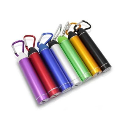 Factory Manufacture Cheap Aluminum Alloy 18650 Power Bank Mobile Phone External Battery